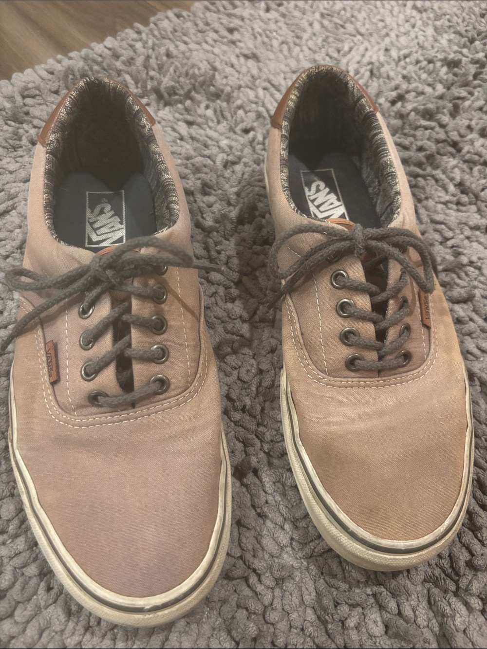 VANS Mens Size 10.5 Canvas/Leather